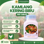 KAMLANG KERING BIRU 100 TABLET – Suplement Herbal Lengkap Original Untuk Ayam