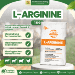 L-ARGININE 1 KG - Untuk Pertumbuhan & Produktivitas Ikan, Udang & Hewan Ternak.