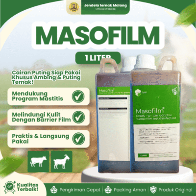 MASOFILM 1 LITER – Celup Dipping Ambing Puting Sapi & Kambing Perah.