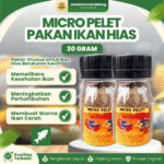 PAKAN IKAN HIAS 30 GRAM – Pelet Kecil Untuk Pakan Ikan Hias Cupang Gold Fish