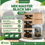 MIX MASTER BLACK MH 1 DUS (10 PCS) – Mineral Hitam Untuk Hewan Ternak Sapi Kambing Domba