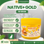 NATIVE+ GOLD 110 GRAM BY OLIVE CARE - Vitamin Protein Tinggi Berkualitas Untuk Kucing.