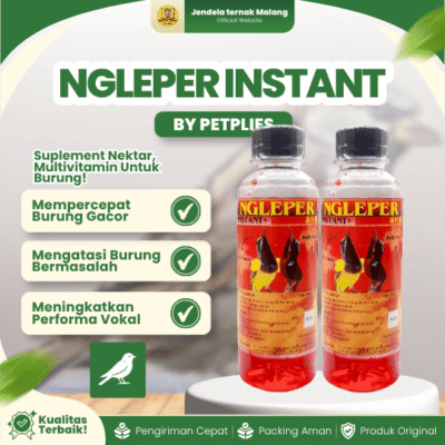 NGLEPER INSTANT BY PETPLIES.IND – Nectar, Multivitamin, Doping Pada Burung Sogon, Kolibri Dll.