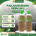 PAKAN BURUNG DERKUKU RAMUAN "PARA RAJA" BY SINAR SAKTI - Agar Tetap Sehat, Aktif, Dan Rajin Berkicau