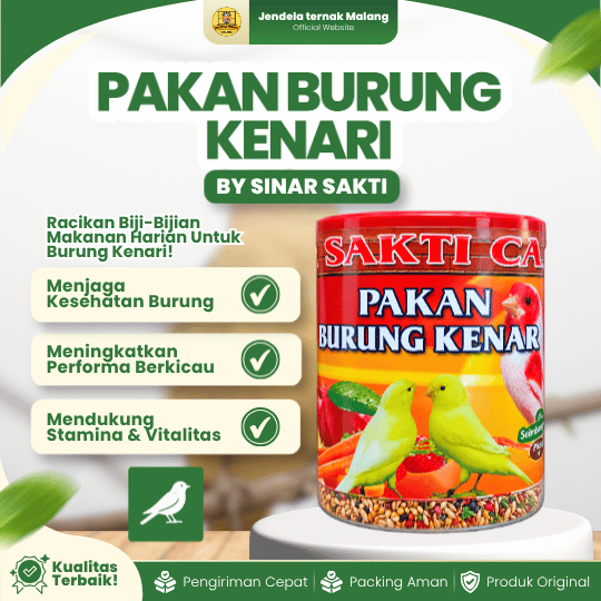 PAKAN BURUNG KENARI BY SINAR SAKTI - Untuk Memenuhi Kebutuhan Harian Burung