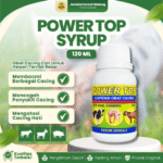 POWER TOP SYRUP 120 ML RAID ALL - Untuk Masalah Cacing Pada Hewan Ternak Sapi Kambing Babi