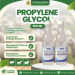 PROPYLENE GLYCOL 500 ML - Energi Booster & Mencegah Ketosis Pada Hewan Ternak.