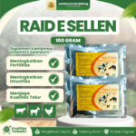RAID E SELEN 100 GRAM RAID-ALL - Meningkatkan Fertilitas Ternak Ayam Sapi Kambing