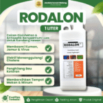 RODALON 1 LITER – Disenfektan Ampuh Pembasmi Bakteri, Virus, Fungi & Kuman.
