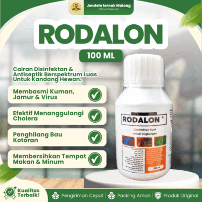 RODALON 100 ML – Disenfektan Ampuh Pembasmi Bakteri, Virus, Fungi & Kuman.