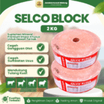 SELCO BLOCK 2 KG – Mineral Blok Berkualitas Untuk Hewan Ternak.