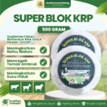 SUPER BLOK KRP 500 GRAM - Mineral Vitamin Lengkap Untuk Hewan Ternak Lainnya.