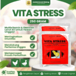 VITA STRESS 250 GRAM MEDION - Vitamin Anti Stress Untuk Ayam dan Unggas