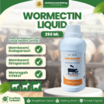 WORMECTIN LIQUID 250 ML - Antipa.ra.sit Spektrum Luas & Cacingan Pada Hewan Ternak.