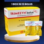 TRIMEZYN BOLUS ECER - Untuk Pernafasan & Pencernaan Diare Pada Hewan Ternak.